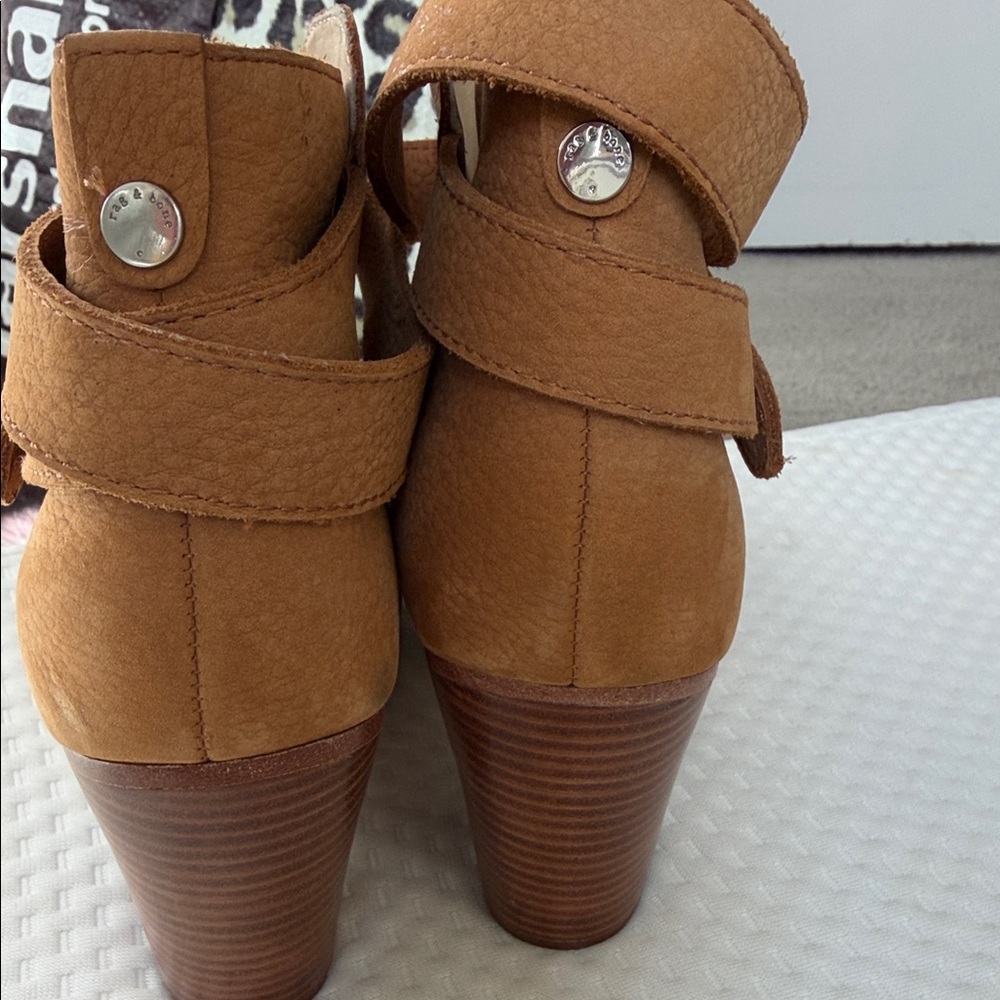 Rag & Bone Camel Ankle Booties - Picture 6 of 12